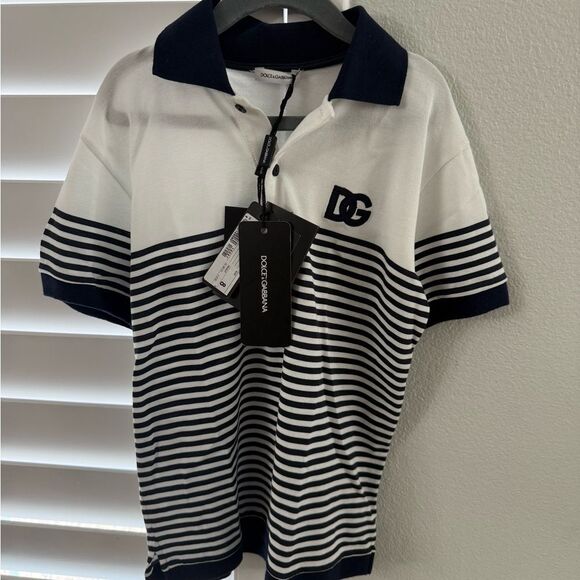 Brand new  kids Dolce & Gabbana Polo Shirt size 7/8 and 9/10 - Picture 1 of 8